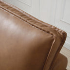 Pouf Letto Singolo in Similpelle 39 con Schienale Regolabile