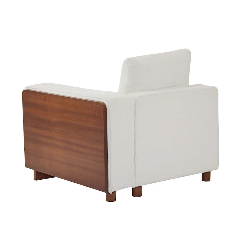 Divano modulare 2 posti beige larghezza 74