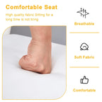 Set di sedie da pranzo in PU, sedie da pranzo nere dal design unico, materiale in PU, abbinate a gambe in metallo dorato (set da 4)