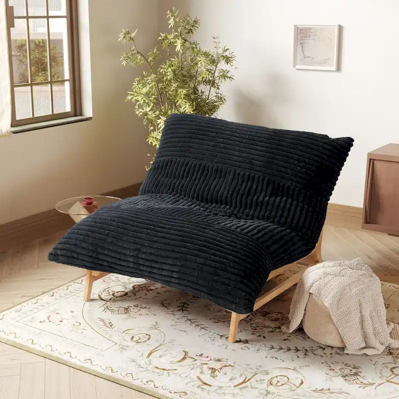 Poltrona sacco grande, sedia moderna per il tempo libero, comodo divano letto, poltrona lounge per soggiorno e camera da letto