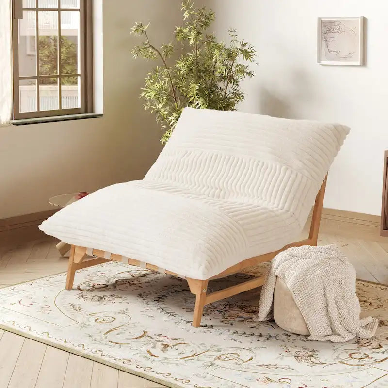Poltrona sacco grande, sedia moderna per il tempo libero, comodo divano letto, poltrona lounge per soggiorno e camera da letto