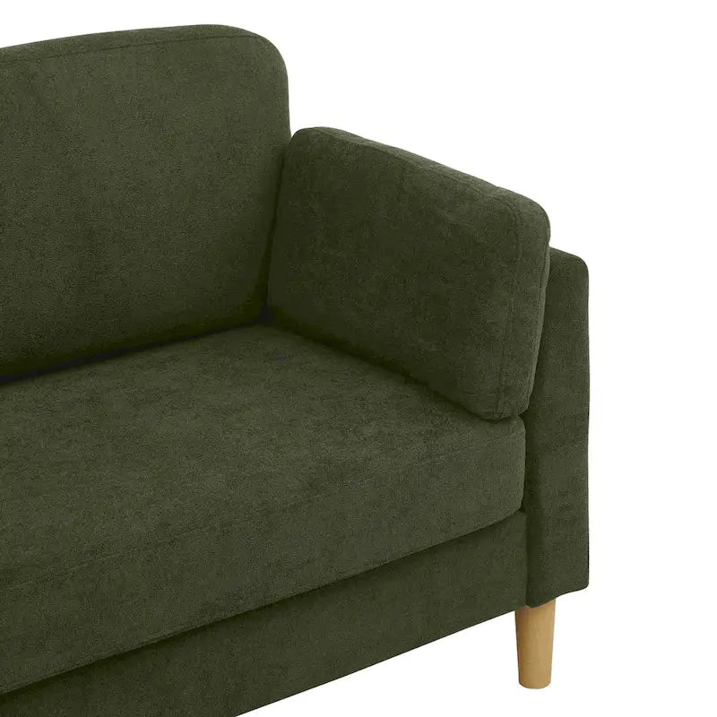 Divano moderno minimalista a 2 posti