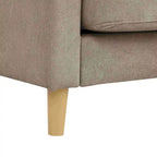 Divano moderno minimalista a 2 posti