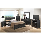 Letto a pannelli King Wood