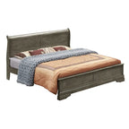 Letto a pannelli King Wood
