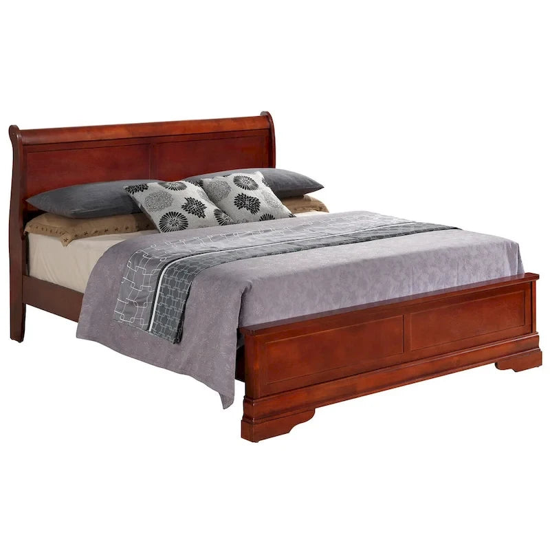 Letto a pannelli King Wood