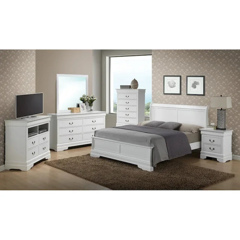 Letto a pannelli King Wood