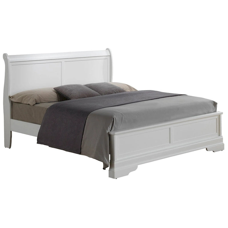 Letto a pannelli King Wood