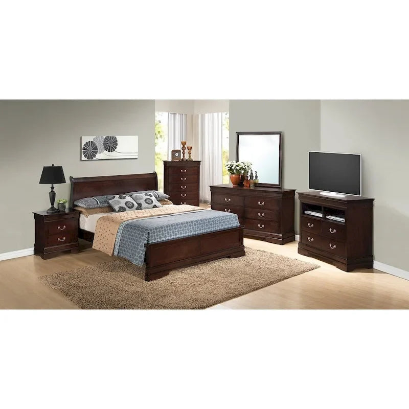 Letto a pannelli King Wood