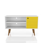Mobile consolle multimediale Mid-Century Modern con contenitore