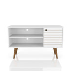 Mobile consolle multimediale Mid-Century Modern con contenitore