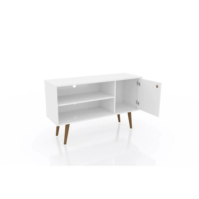 Mobile consolle multimediale Mid-Century Modern con contenitore