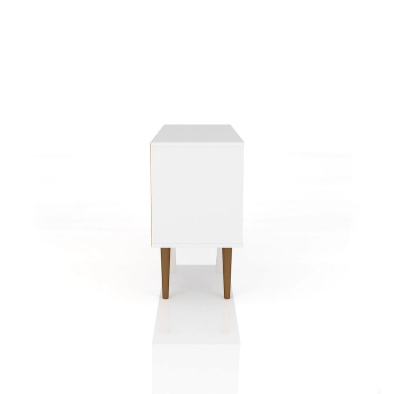 Mobile consolle multimediale Mid-Century Modern con contenitore