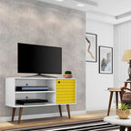 Mobile consolle multimediale Mid-Century Modern con contenitore