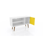 Mobile consolle multimediale Mid-Century Modern con contenitore