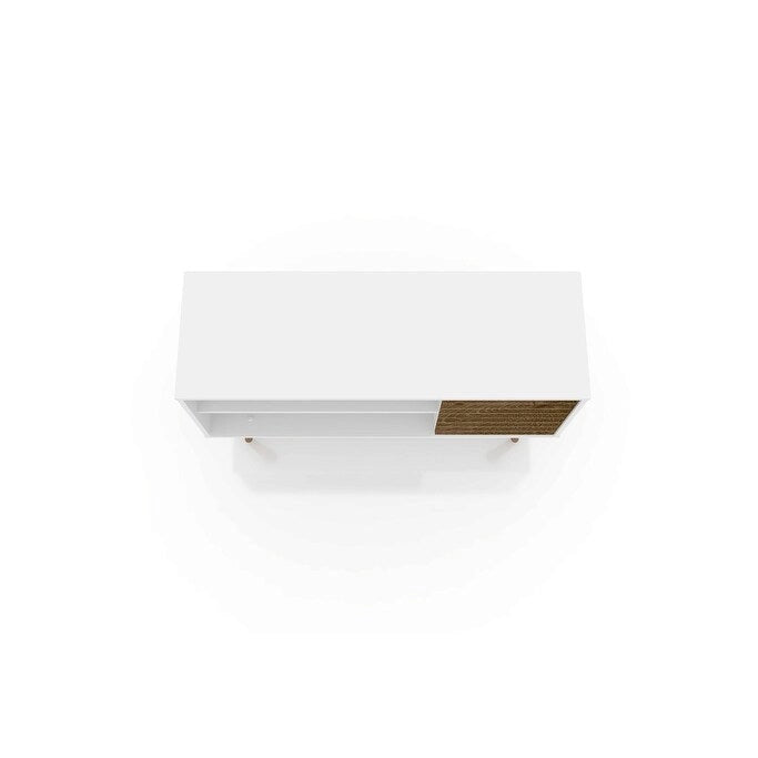 Mobile consolle multimediale Mid-Century Modern con contenitore