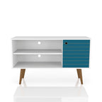 Mobile consolle multimediale Mid-Century Modern con contenitore