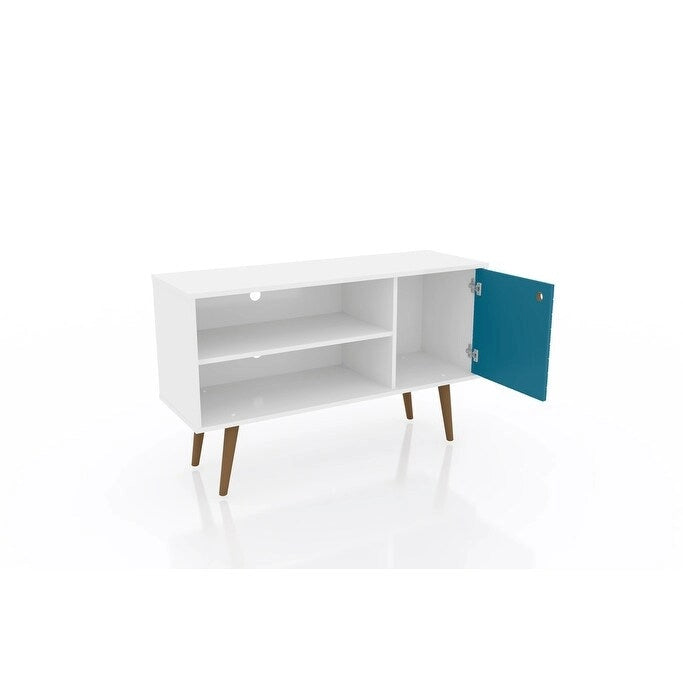 Mobile consolle multimediale Mid-Century Modern con contenitore