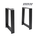 H Type Square Tube Heavy Duty Table Legs 16 Height Legs for Furniture