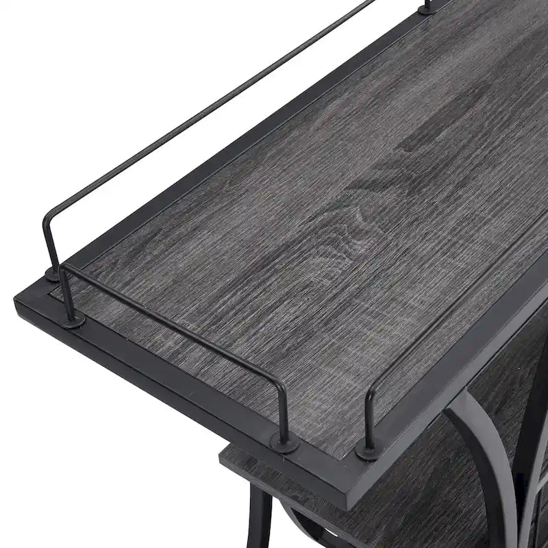 Carrello Bar Industriale Carrello Bar e Servizio da Cucina per la Casa con Ruote