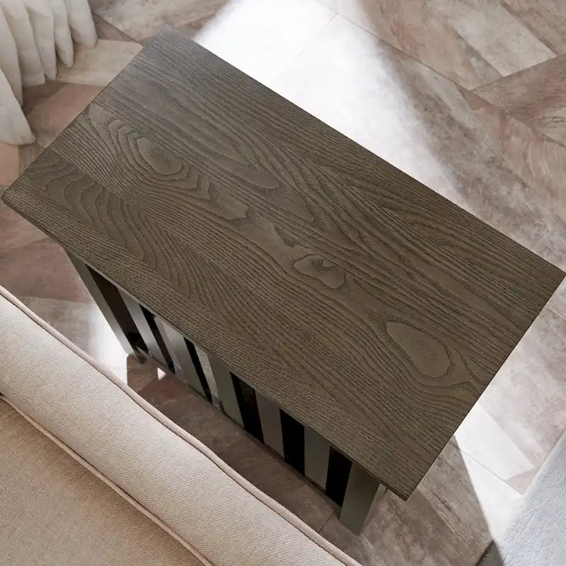 Comodino di transizione impeccabile con 1 cassetto