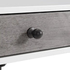 Toeletta/scrivania a 2 cassetti Mid-Century Modern 44