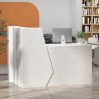 Scrivania da reception per computer con 1 cassetto e 1 anta