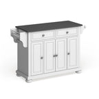 Isola/Carrello da Cucina Full Size con Piano in Acciaio Inox Alexandria - 18p x 51.5l x 34a