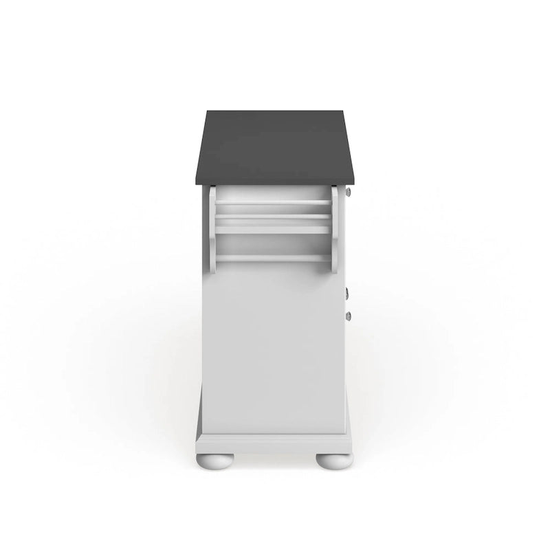 Isola/Carrello da Cucina Full Size con Piano in Acciaio Inox Alexandria - 18p x 51.5l x 34a