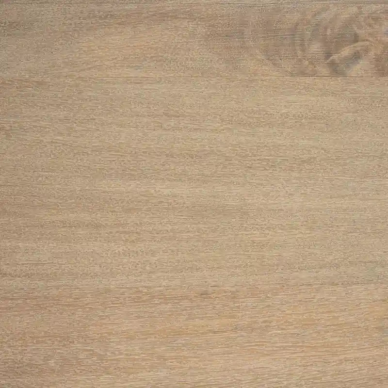 Sedia da pranzo in legno marrone chiaro con struttura in ferro (set da 2) - 20,0L x 18,0P x 5,5H