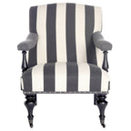 Poltrona in acciaio blu - 27,6 x 36,8 x 35 - 28Lx37Px35A