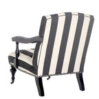 Poltrona in acciaio blu - 27,6 x 36,8 x 35 - 28Lx37Px35A