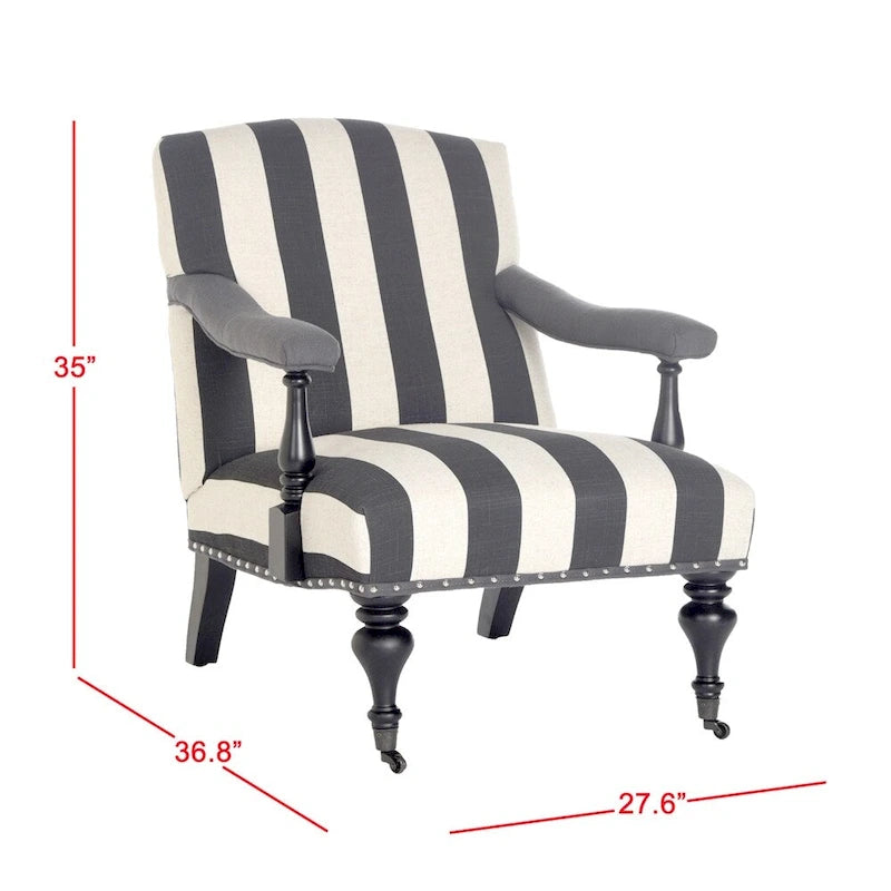 Poltrona in acciaio blu - 27,6 x 36,8 x 35 - 28Lx37Px35A