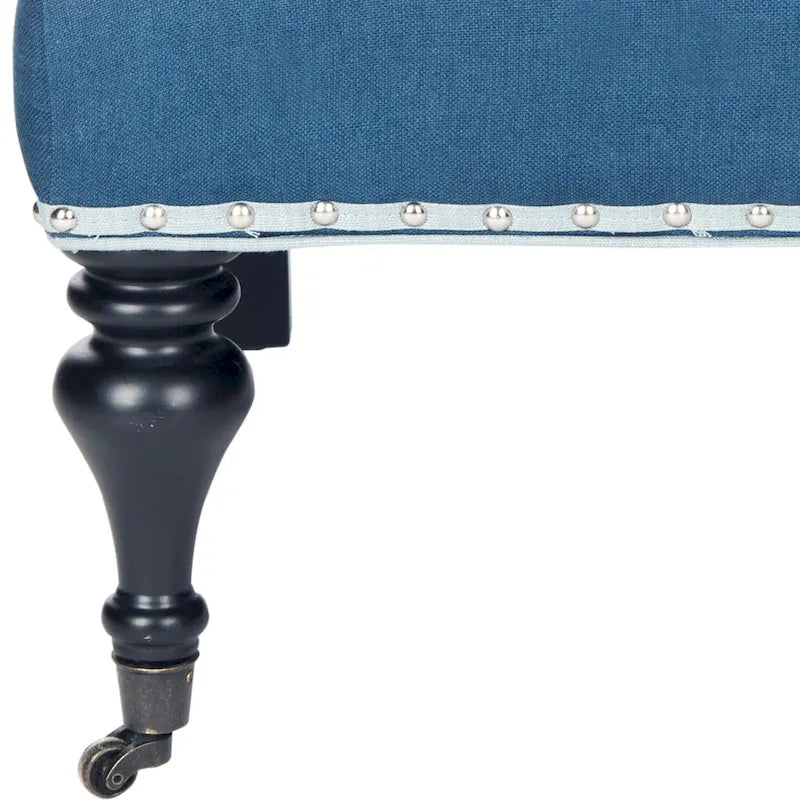 Poltrona in acciaio blu - 27,6 x 36,8 x 35 - 28Lx37Px35A