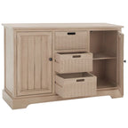 Consolle con 2 Cassetti e 3 Cesti Rimovibili - 101,1 L x 31,7 P x 74,9 A cm