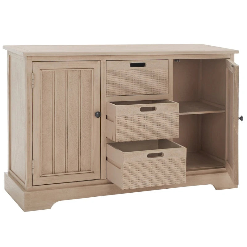 Consolle con 2 Cassetti e 3 Cesti Rimovibili - 101,1 L x 31,7 P x 74,9 A cm