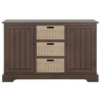 Consolle con 2 Cassetti e 3 Cesti Rimovibili - 101,1 L x 31,7 P x 74,9 A cm