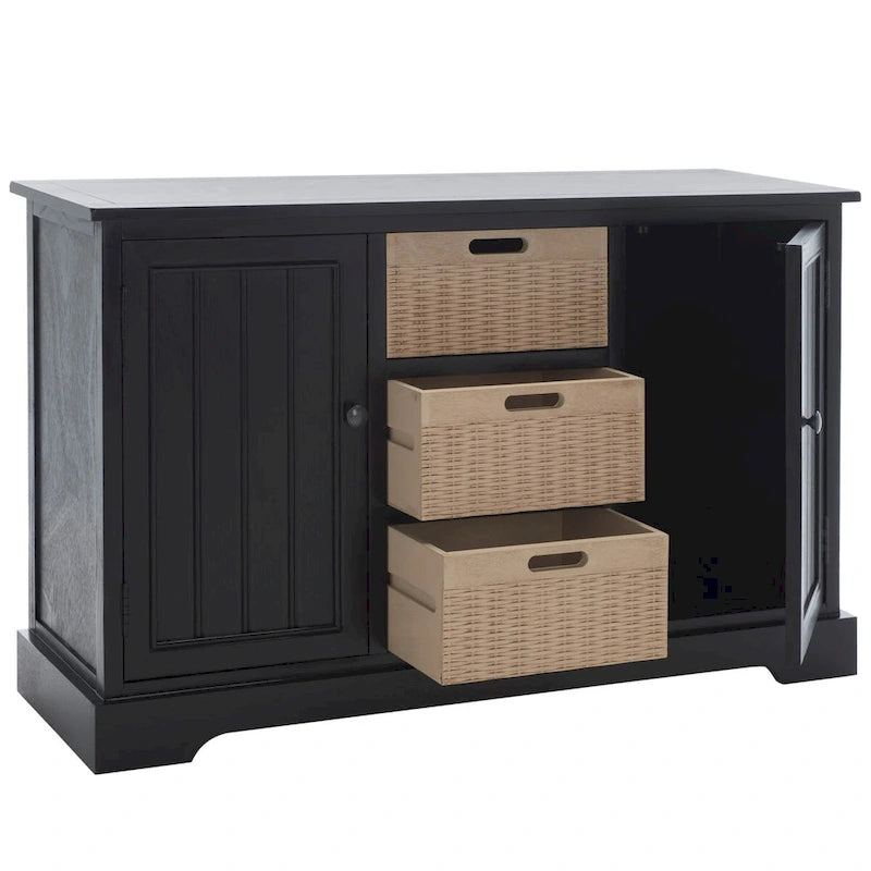 Consolle con 2 Cassetti e 3 Cesti Rimovibili - 101,1 L x 31,7 P x 74,9 A cm