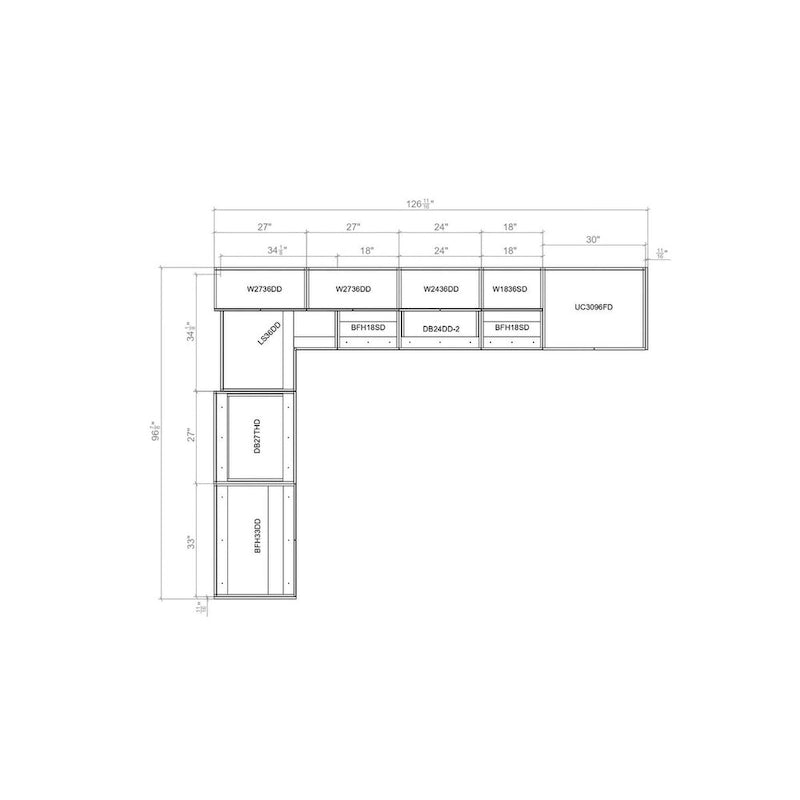 Base in Teak Naturale e Nera, Misura 8x10 piedi di Larghezza - 126x96