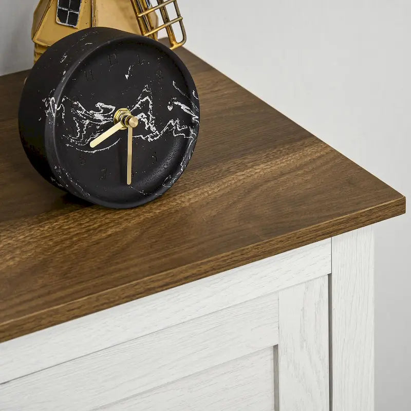 Credenza da cucina con ante, cassetto e ripiano regolabile