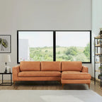  Calle 114 Right-Facing Sectional - Full Grain Genuine Italian Leather