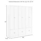 Set da 3 pz per Ingresso - 12,5 x 66 x 74