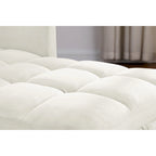 Poltrona Letto Convertibile, Poltrona Regolabile con Cuscino, Poltrona Letto Multifunzionale