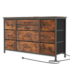 Mobile TV con presa di corrente, 10 cassetti per TV da 55" - n/a